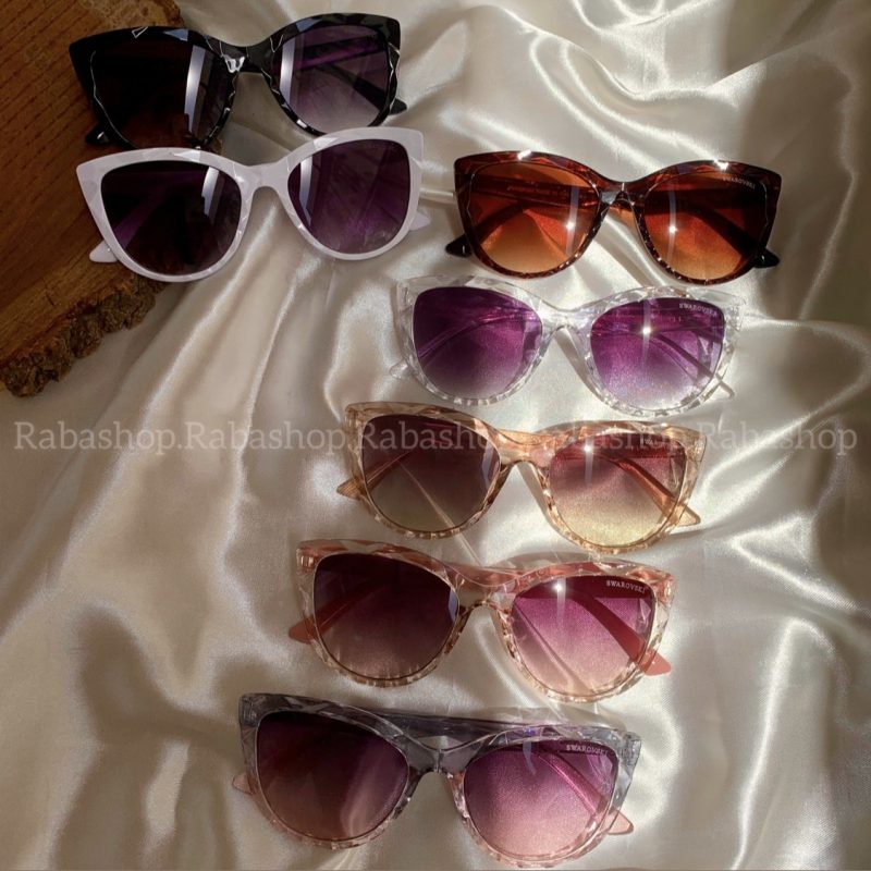 عینک گربه ای سواروسکی-کد 040