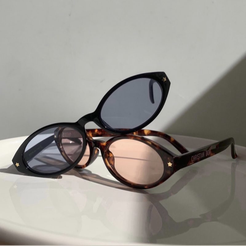 عینک ترند بیضی کریستین دیور-کد 389